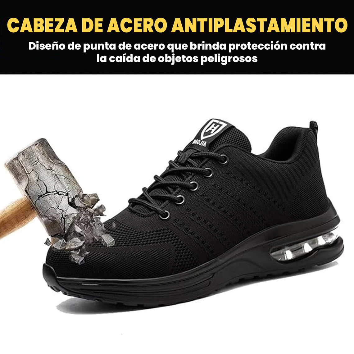 Zapatilla De Seguridad Zapato Industrial Trabajo Unisex 6