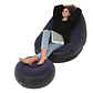 Sofá Tumbona Inflable Puff Inflable Reposa Pies + Inflador - Miniatura 2