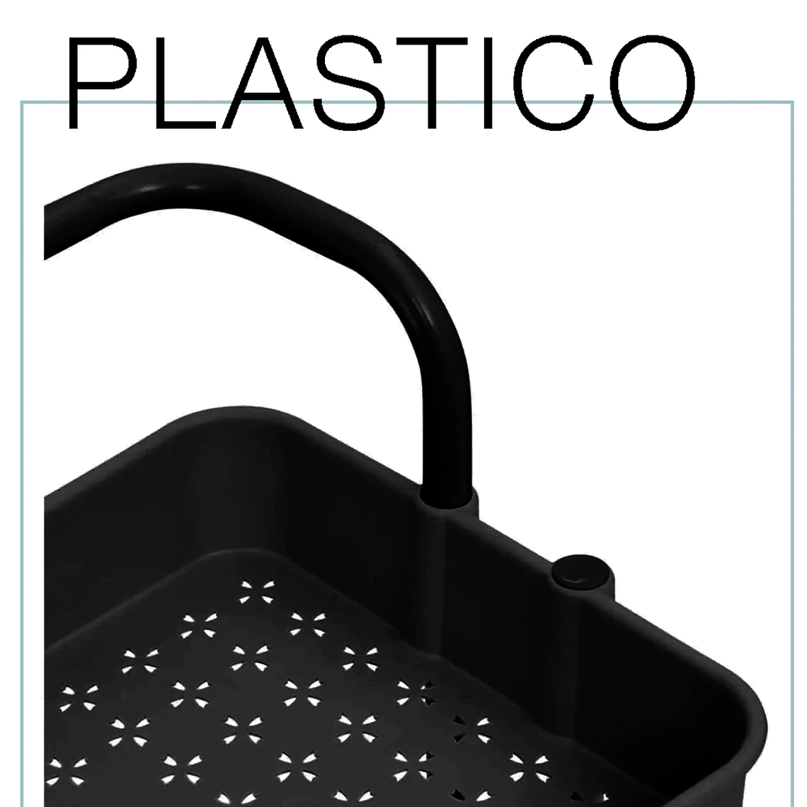 Carrito Organizador 3 Niveles De Plastico Y Estructura Metal 4