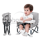 Silla Comedor Portátil Silla Bebes Niños Asiento Plegable - Miniatura 3