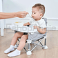Silla Comedor Portátil Silla Bebes Niños Asiento Plegable - Miniatura 7