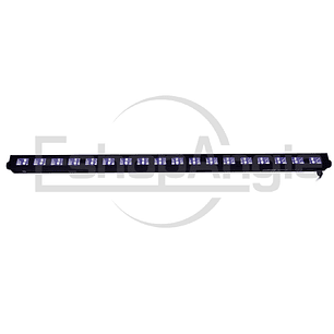 Luz Led Uv Negra Para Fiestas Fluor Ultravioleta Barra 18x3w