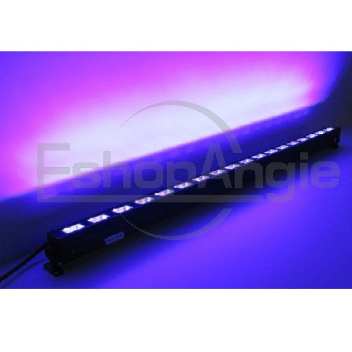Luz Led Uv Negra Para Fiestas Fluor Ultravioleta Barra 18x3w 4