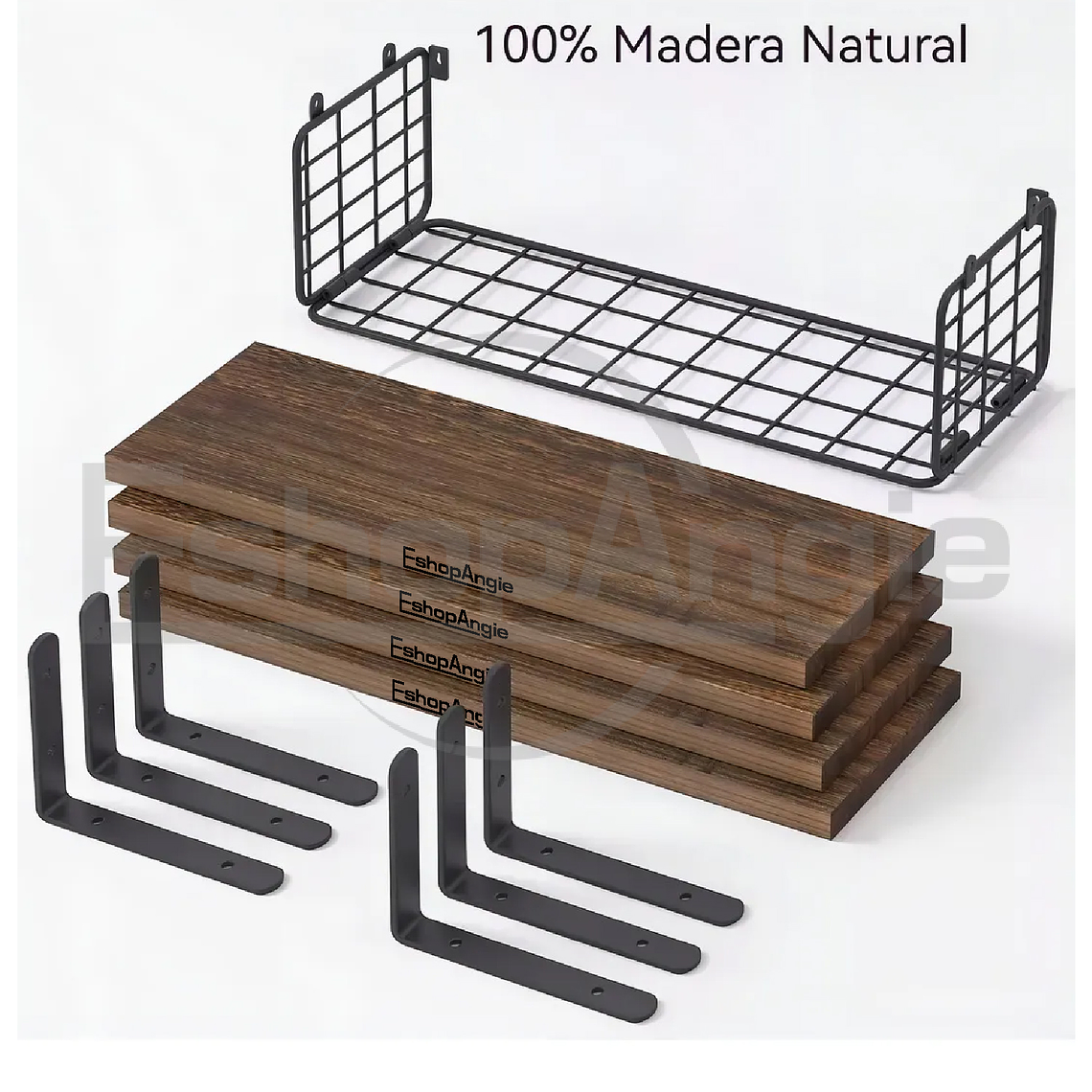 Repisas Estantes Flotantes De Madera Modernas 2