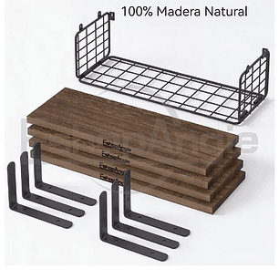 Repisas Estantes Flotantes De Madera Modernas
