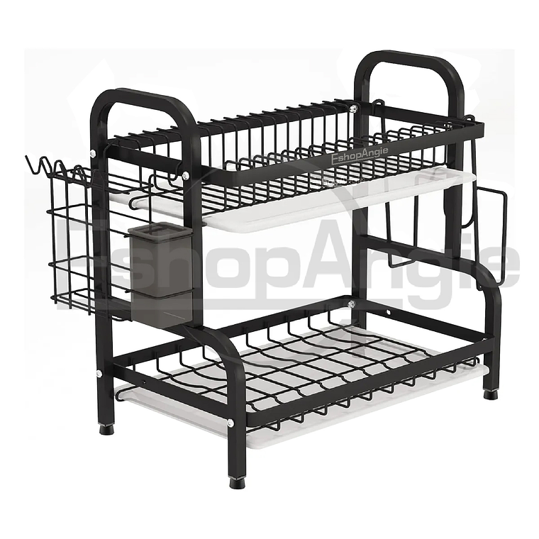 Secador Escurridor De Platos 2 Niveles 2