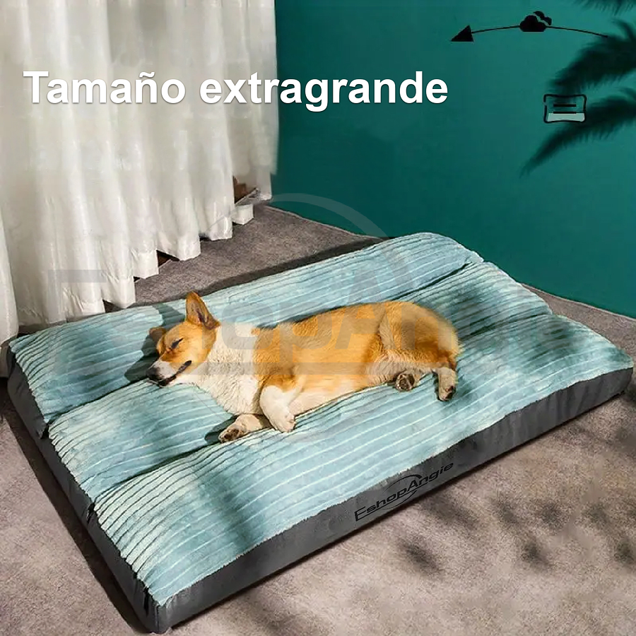 Cama Para Perros Grandes XL 110x90cm Confort Suave Mascotas