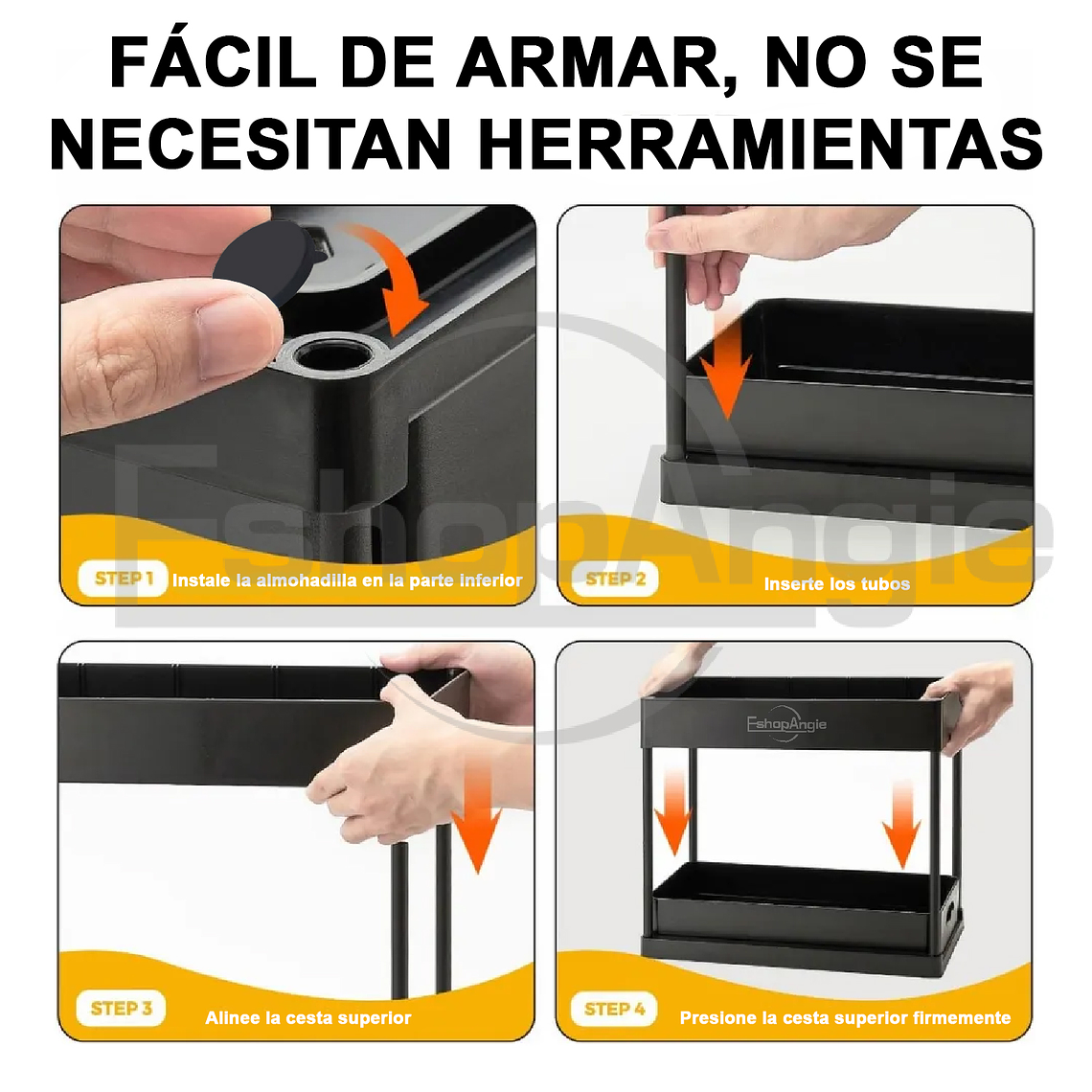 Organizador De Cocina Estante De Almacenamiento De 2 Niveles 4