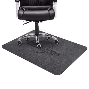 Alfombrilla Antideslizante Para Silla De Oficina 120x90cm Negro