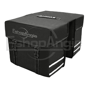 Alforja Para Bicicleta Bolso Doble Capacidad 25 Litros