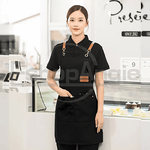 Delantal Clásica Impermeable Perchera Restaurant