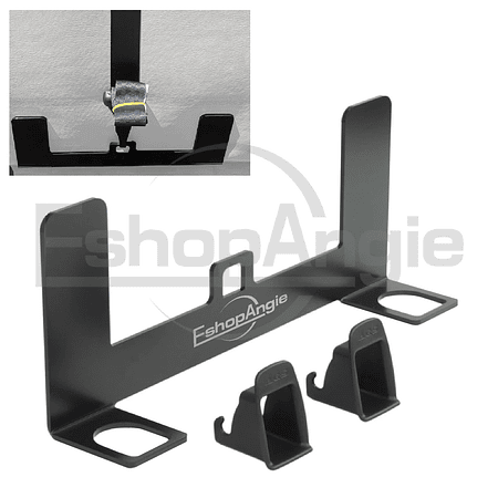 Adaptador Anclaje Sistema Isofix Silla De Auto + 2 Guías