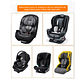 Adaptador Anclaje Sistema Isofix Silla De Auto + 2 Guías - Miniatura 4