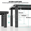 Base Mesa Monitor Alzador 3 Niveles Ajustable Notebook Pc