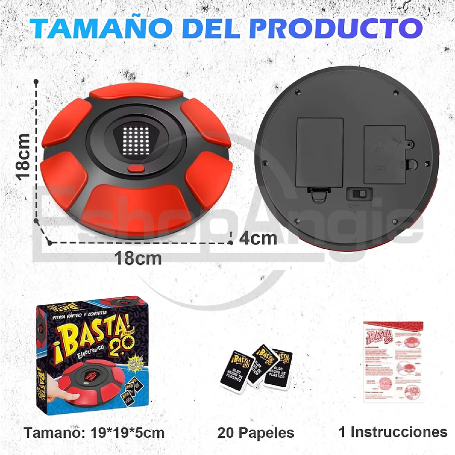 Juego Basta Electronico 2.0 Fotorama Juego Familiar Español