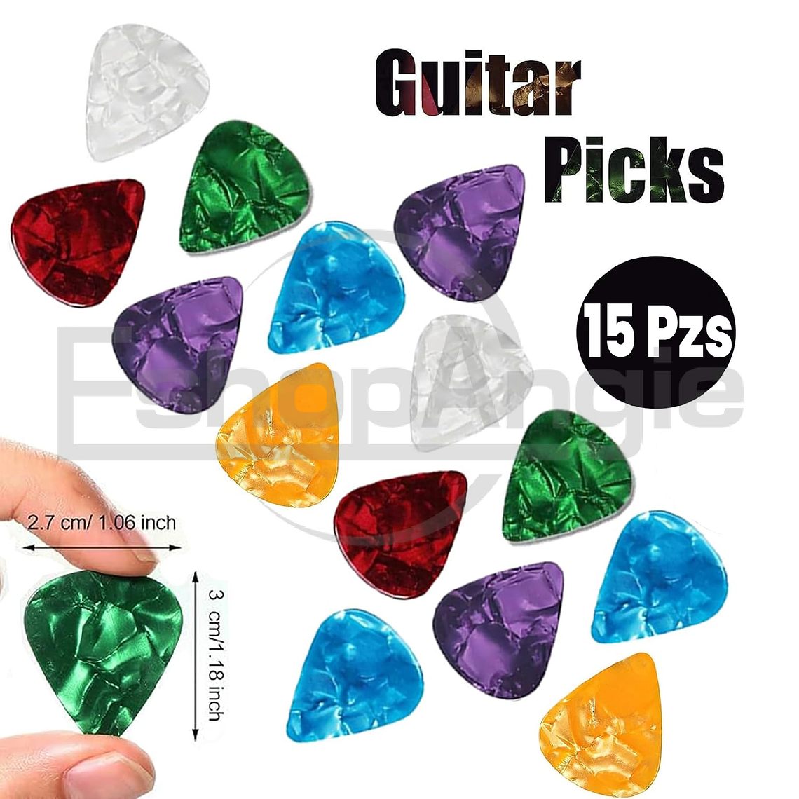 Kit 65 Pcs Herramientas De Reparacion Para Guitarra Acustica 5
