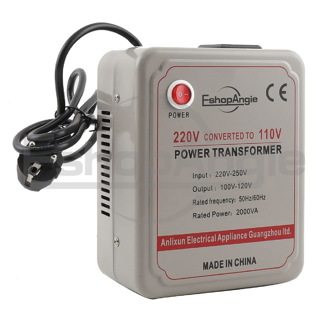 Transformador 220v/110v De Voltaje 2000w 1