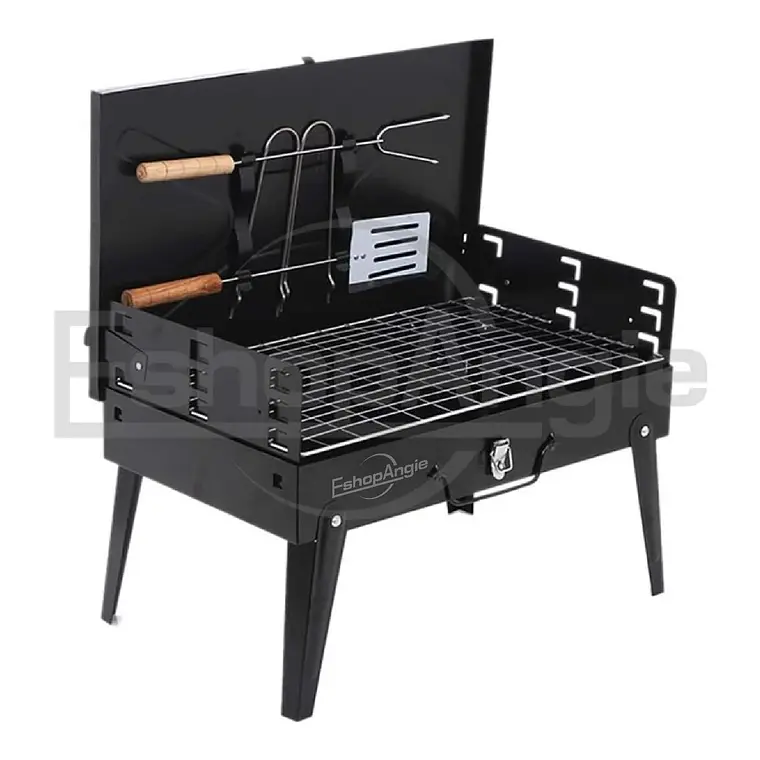 Parrilla Parrillera Para Asado Plegable Portatil 1