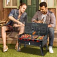 Parrilla Parrillera Para Asado Plegable Portatil - Miniatura 6