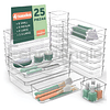 Set De 25 Cajones De Escritorio Organizadores
