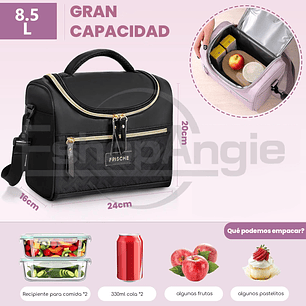 Bolso Lonchera Termica Para Almuerzo Colacion Lunch