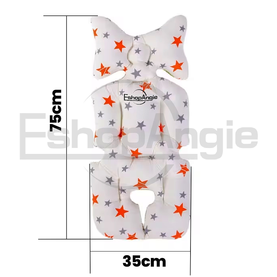 Cojin Para Coche De Bebe O Silla De Auto Acolchado Multiuso