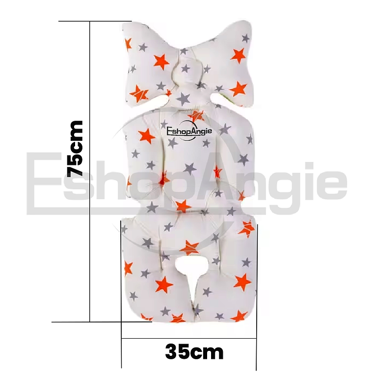 Cojin Para Coche De Bebe O Silla De Auto Acolchado Multiuso 6