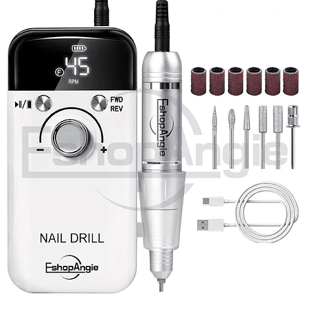Torno Inalámbrico Profesional Pedicura Manícura 45000rpm