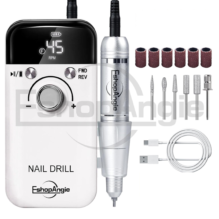 Torno Inalámbrico Profesional Pedicura Manícura 45000rpm