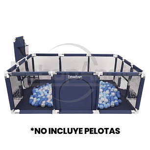 Corral Seguridad Bebes Con Aro De Basket 180cm Sin Pelotas