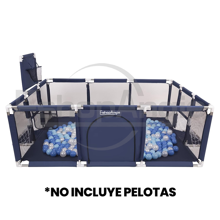 Corral Seguridad Bebes Con Aro De Basket 180cm Sin Pelotas 2