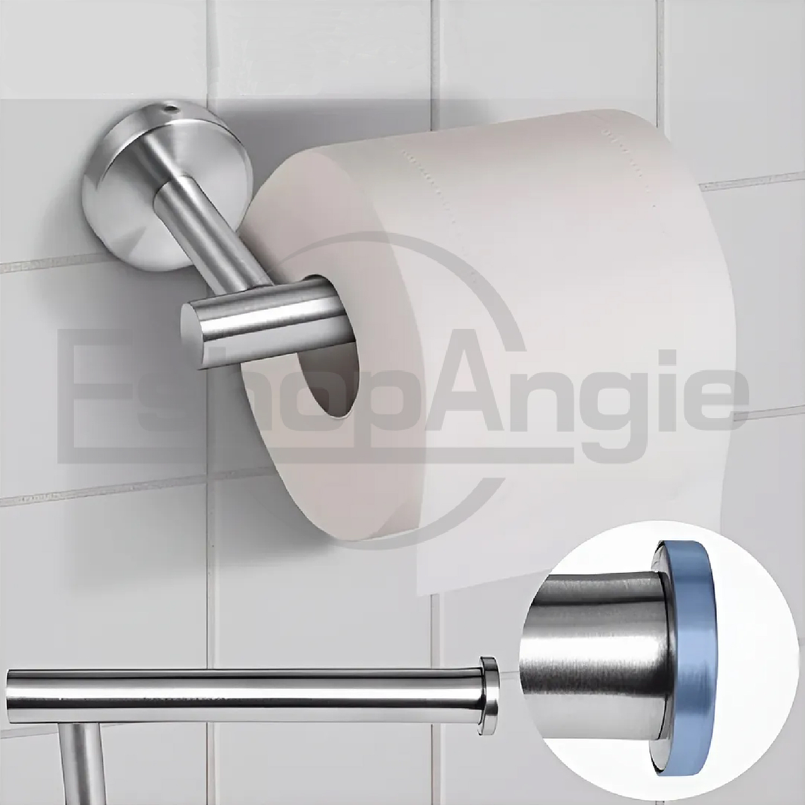 Juego Set 9 Accesorios Para Baño Acero Inoxidable 2