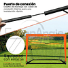 Arco De Futbol Plegable Portatil Para Niños120cm X 90cm