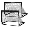 2 Juego De Porterías De Fútbol Portátil Para Niños 120*90cm