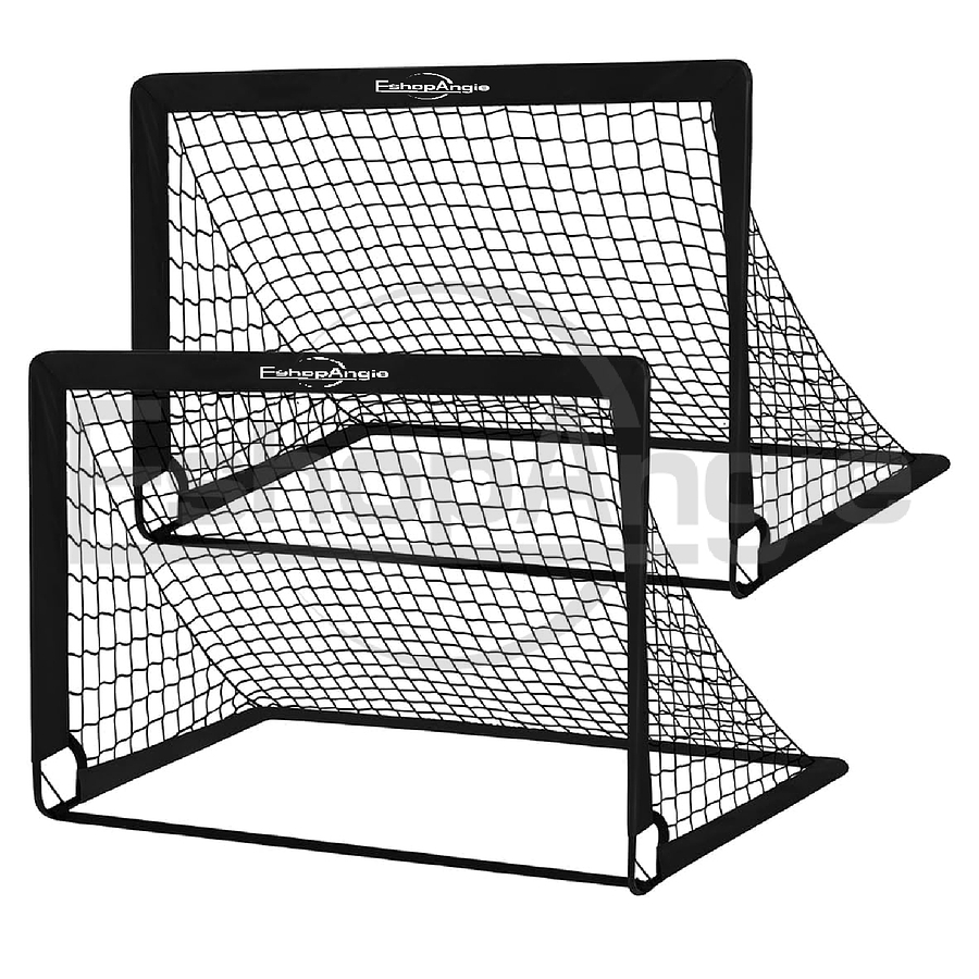2 Juego De Porterías De Fútbol Portátil Para Niños 120*90cm