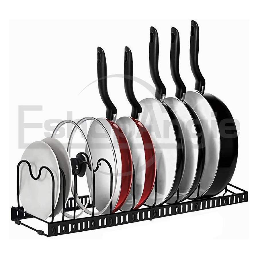 Organizador De Sartenes Y Ollas Con Compartimentos Ajustable