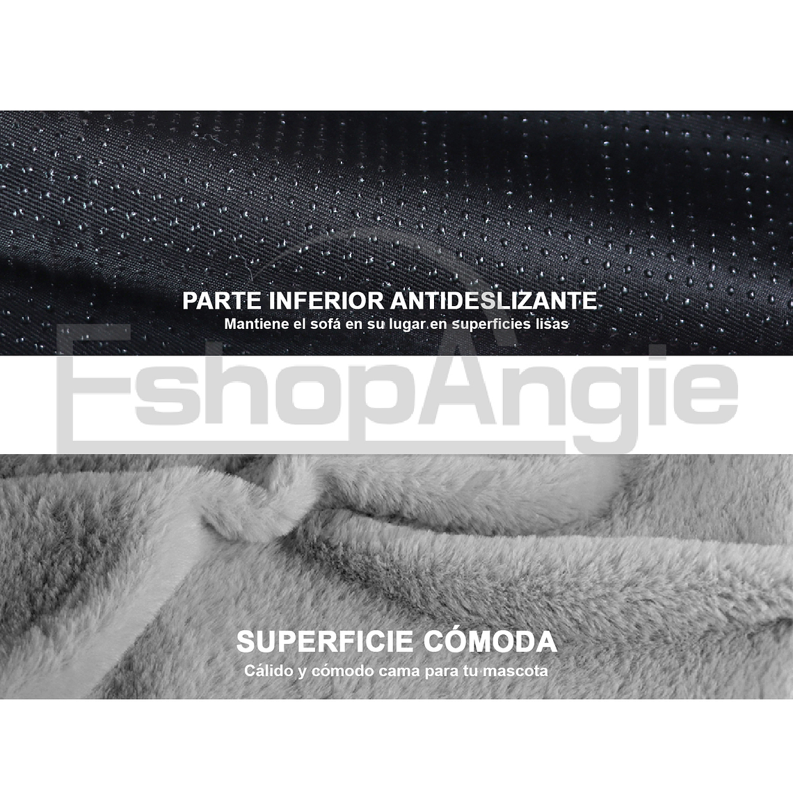 Cama Sofa Supersuave Lavable Para Mascota Perro Gato 3