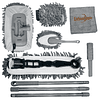 Kit Cepillos De Microfibra Auto Hogar Interior Y Exterior