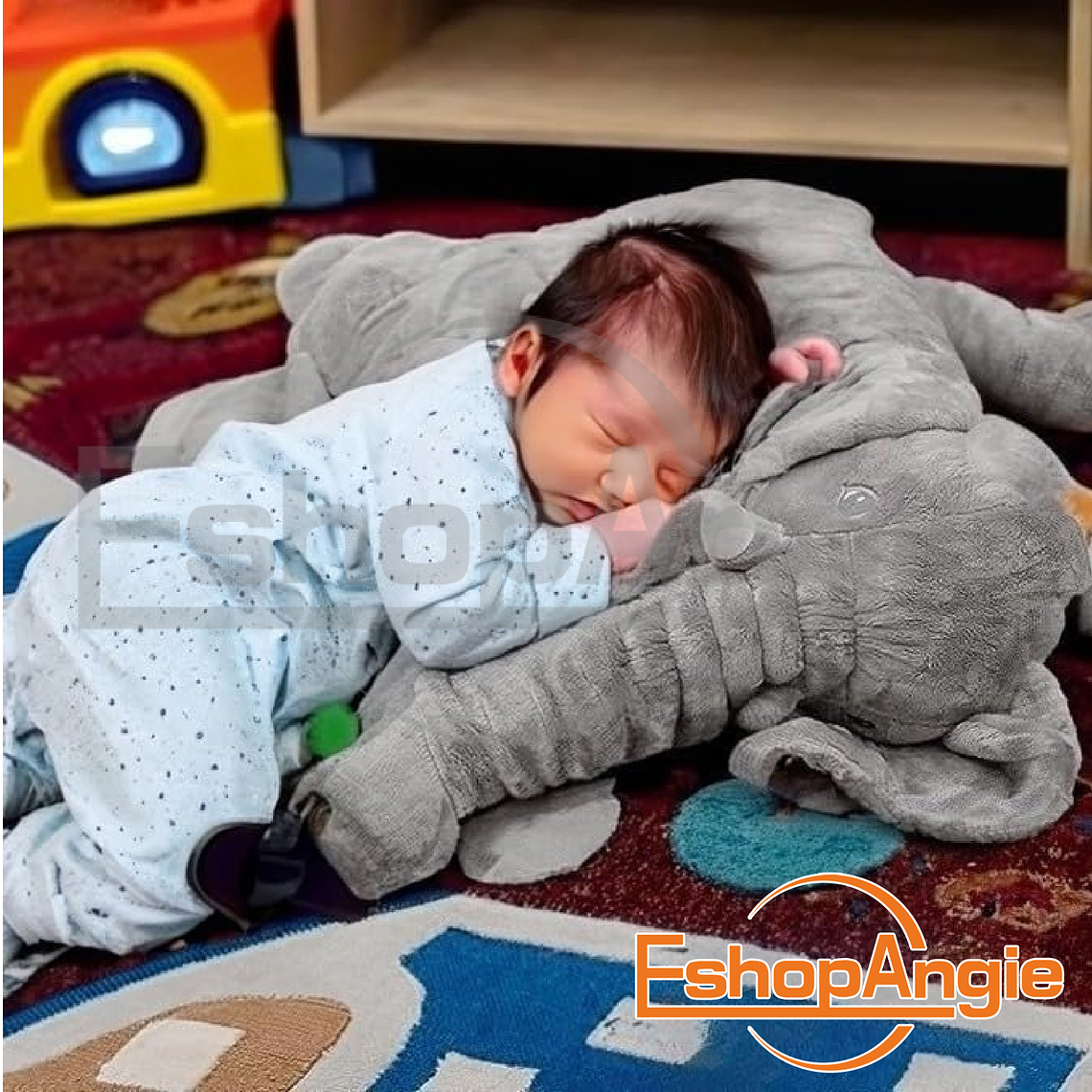 Almohada Elefante De Soporte Para Bebés 0 A 3 Años 5