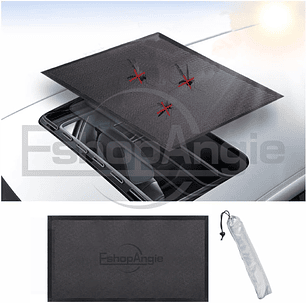 Cubierta Malla Magnetica Para Techo De Automovil