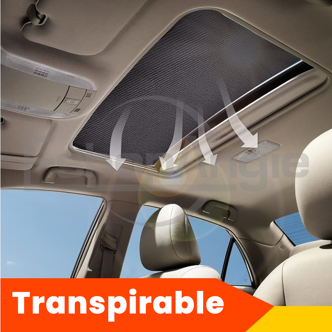 Cubierta Malla Magnetica Para Techo De Automovil 3