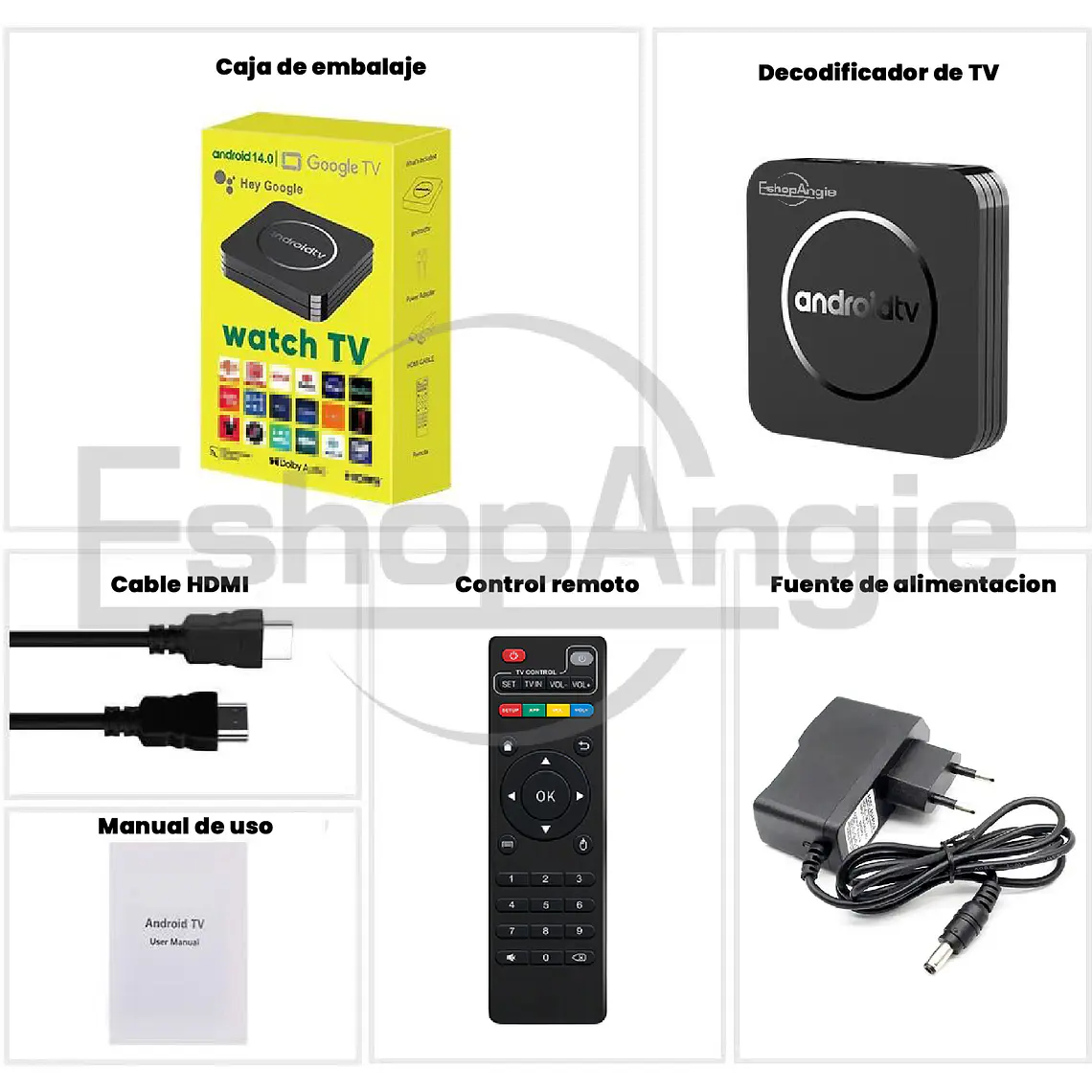 Tv Box Android Google Tv Con Magis Tv Incorporado 5