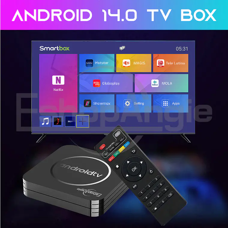 Tv Box Android Google Tv Con Magis Tv Incorporado 3