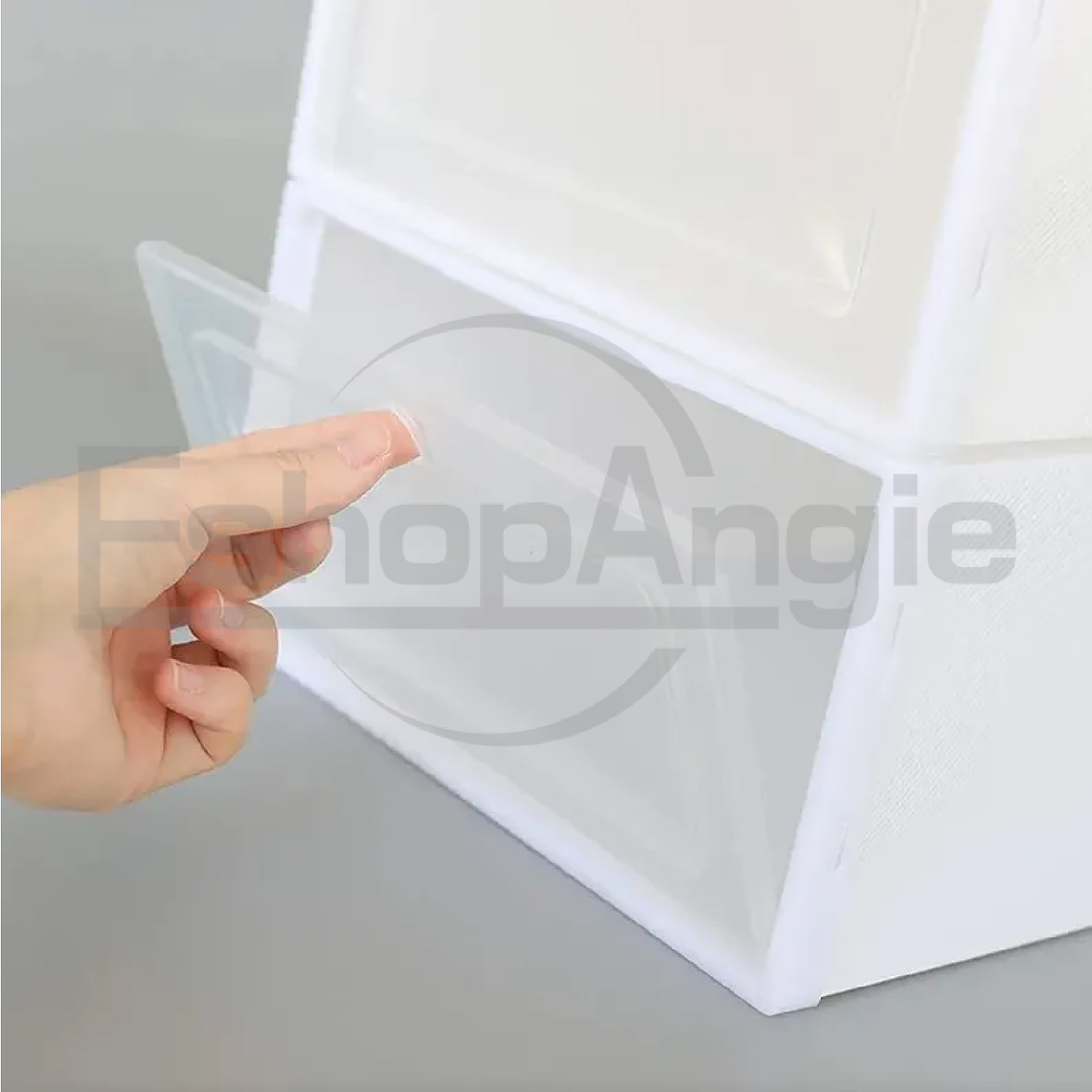 Caja Organizador De Zapatos Set De 6 Organizadores Apilables 2