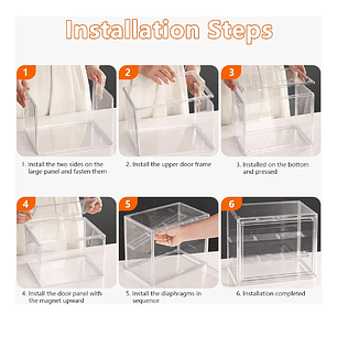 Estante Vitrina Acrílica Exhibidor Figuras Anime Coleccion