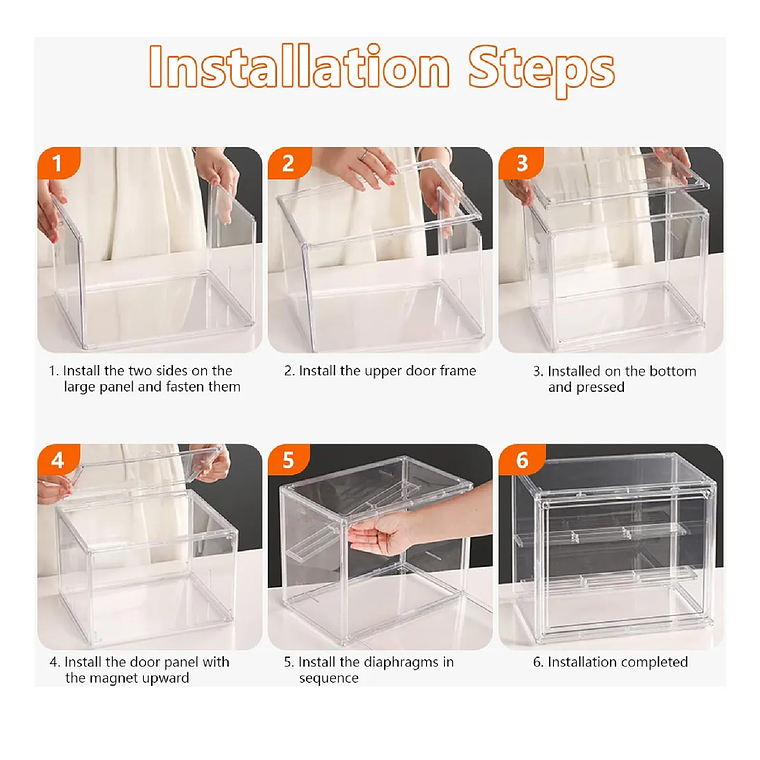 Estante Vitrina Acrílica Exhibidor Figuras Anime Coleccion 2