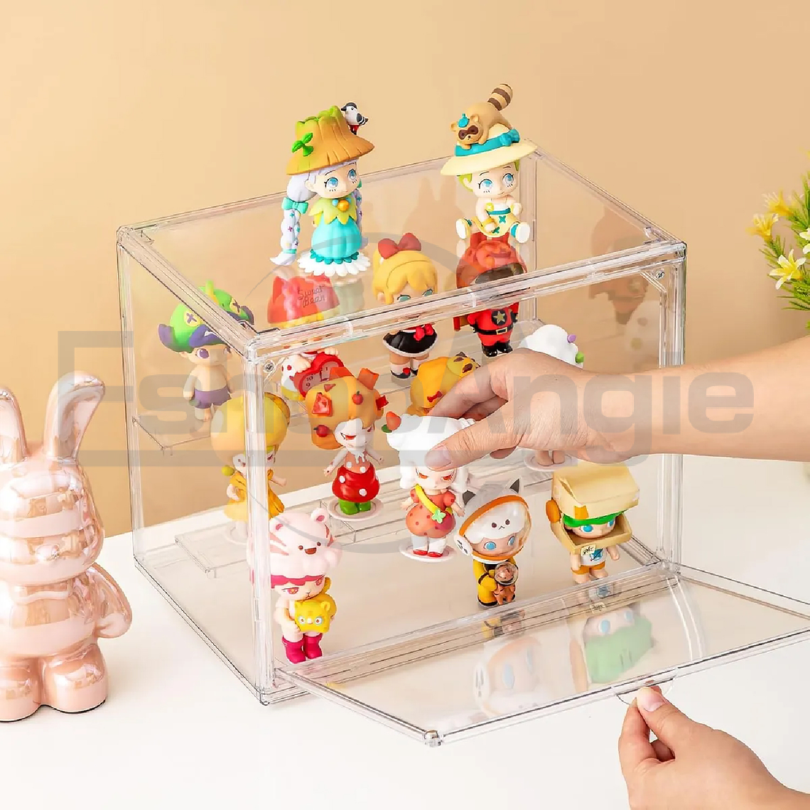 Estante Vitrina Acrílica Exhibidor Figuras Anime Coleccion 6