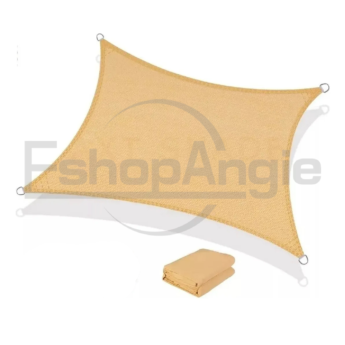 Toldo Vela Malla Sombra Cuadrado 2.5 X 3 Metros 1