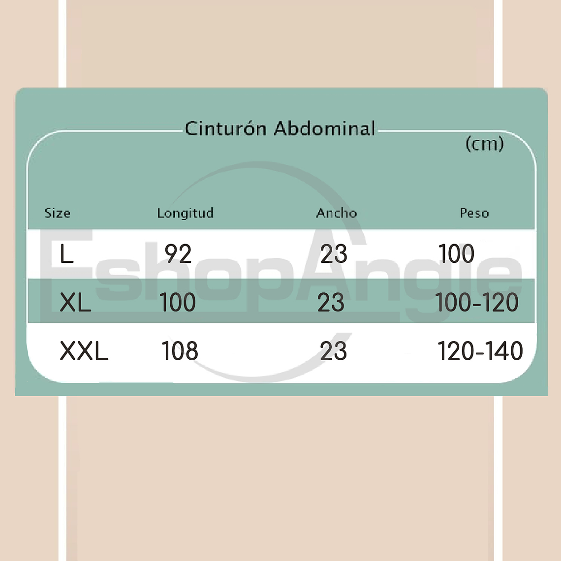 Faja Postparto 4 Bandas Ajustable 5