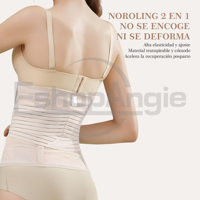 Faja Postparto 4 Bandas Ajustable 2